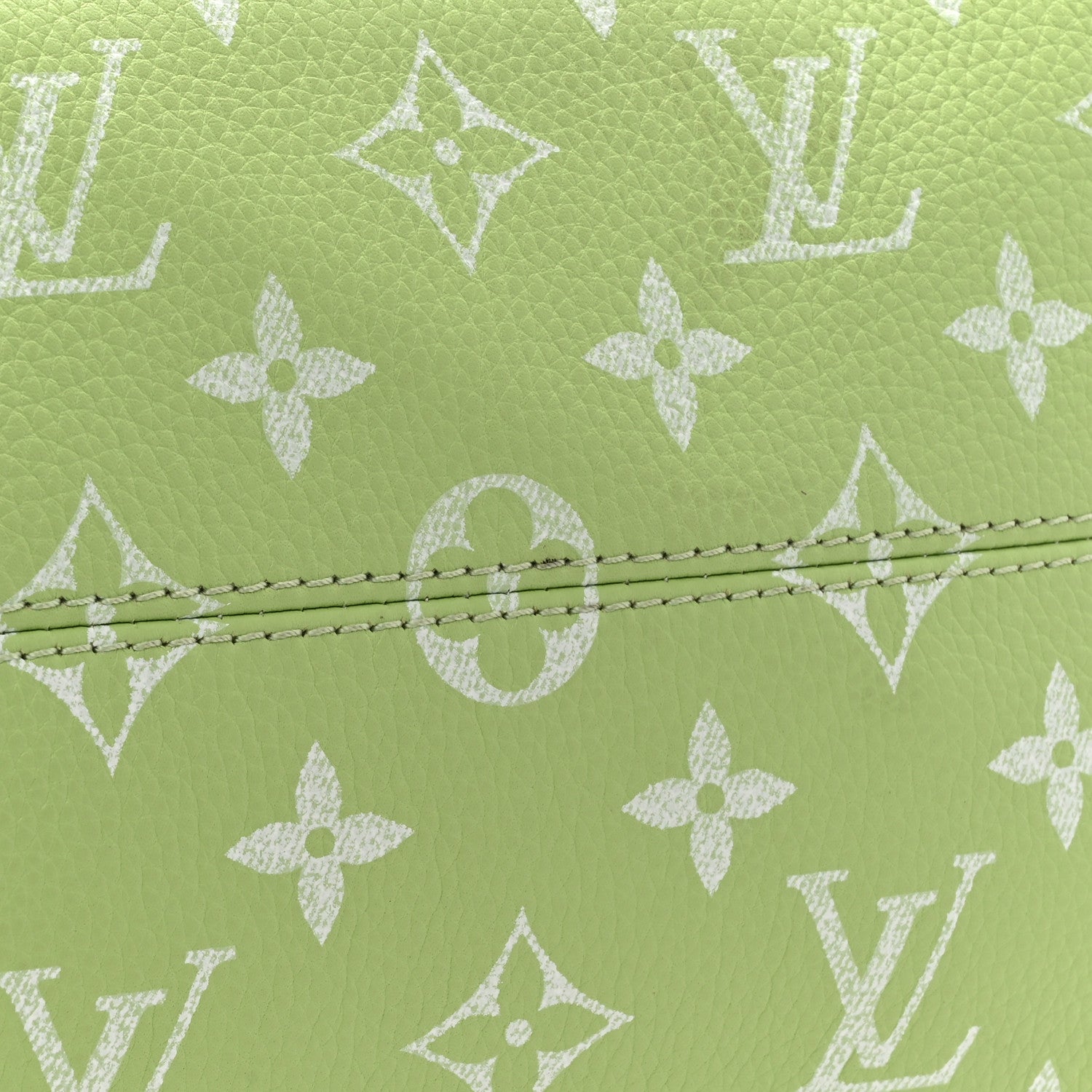 Louis Vuitton Calfskin Monogram Speedy P9 Bandouliere 30 Frozen Lime Vert Clair 14 of 14