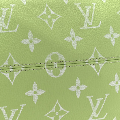 Louis Vuitton Calfskin Monogram Speedy P9 Bandouliere 30 Frozen Lime Vert Clair 14 of 14
