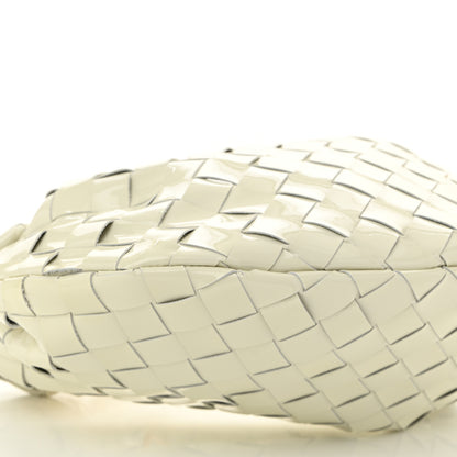 Bottega Veneta Patent Nappa Intrecciato Mini Jodie White 9 of 10