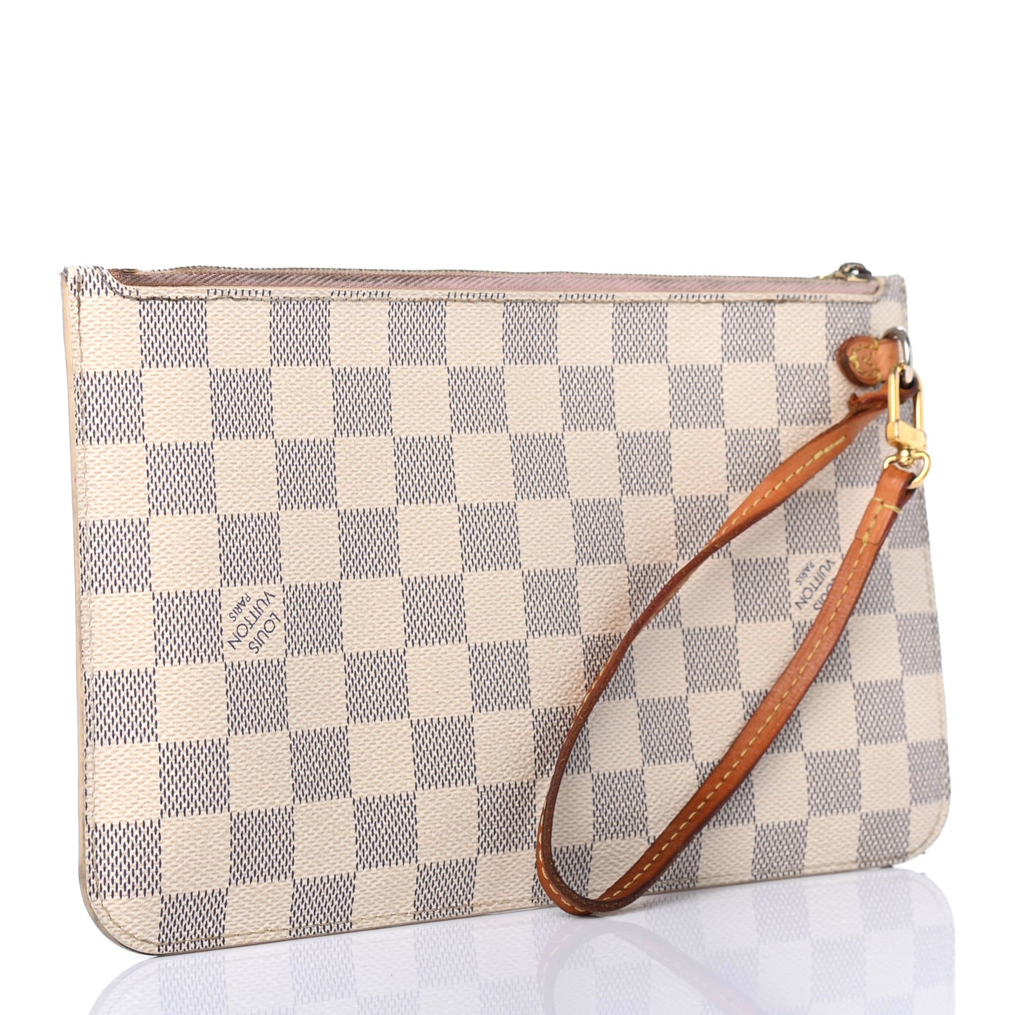 Damier Azur Neverfull MM GM Pochette Rose Ballerine