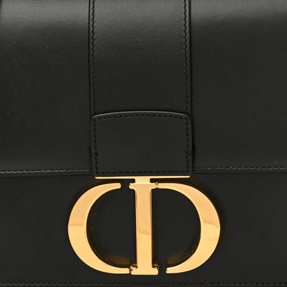Christian Dior Smooth Calfskin 30 Montaigne Flap Bag Black 7 of 10