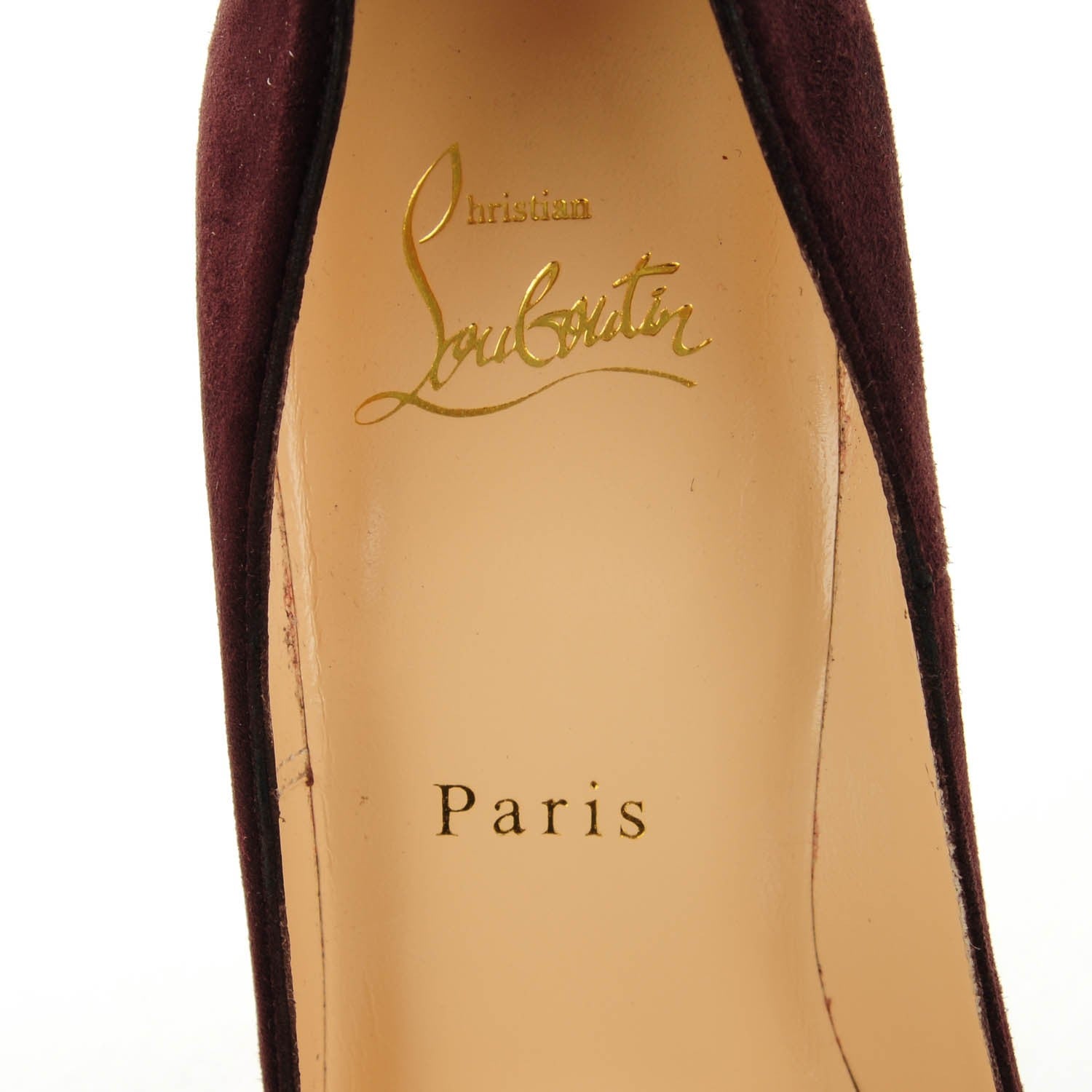 Christian Louboutin Suede So Kate 120 Pumps 36.5 Cramoisi 6 of 8