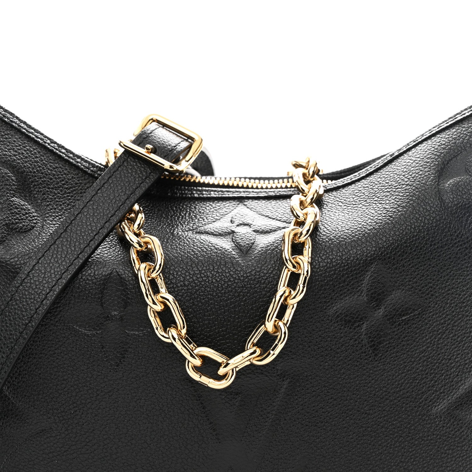 Louis Vuitton Empreinte Monogram Giant Loop Hobo Black 8 of 10