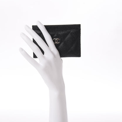 Chanel Caviar Quilted Card Holder Black 2 of 9