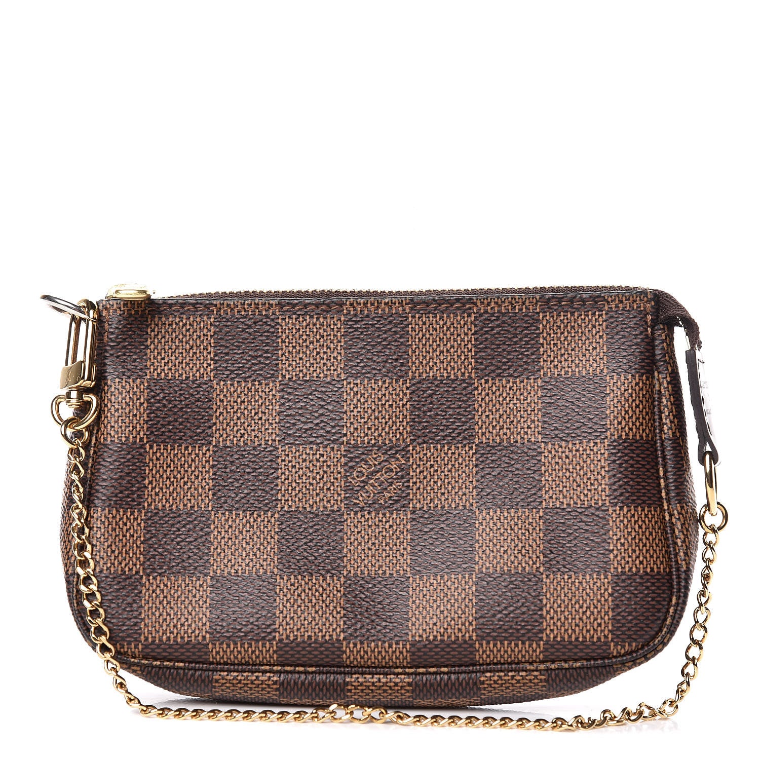 Louis Vuitton Damier Ebene Mini Pochette Accessories 1 of 7