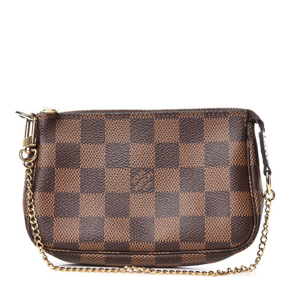 Louis Vuitton Damier Ebene Mini Pochette Accessories 1 of 7