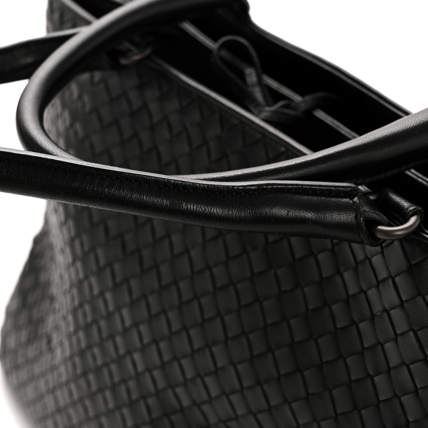 Bottega Veneta Nappa Intrecciato Milano Tote Black 25 of 29