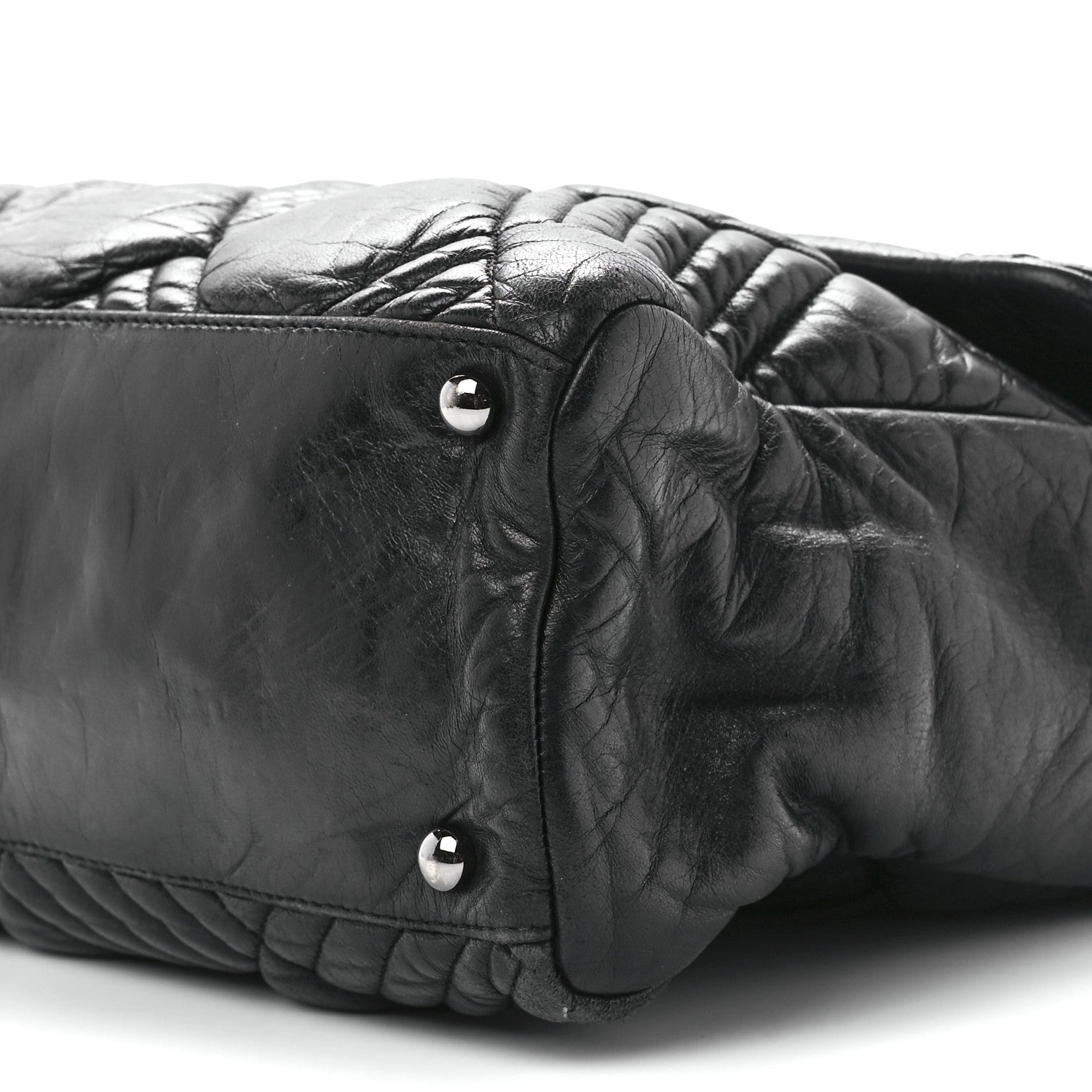 Chanel Lambskin In and Out XL Maxi Flap Black 11 of 11