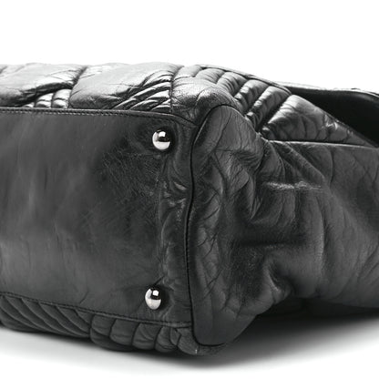 Chanel Lambskin In and Out XL Maxi Flap Black 11 of 11