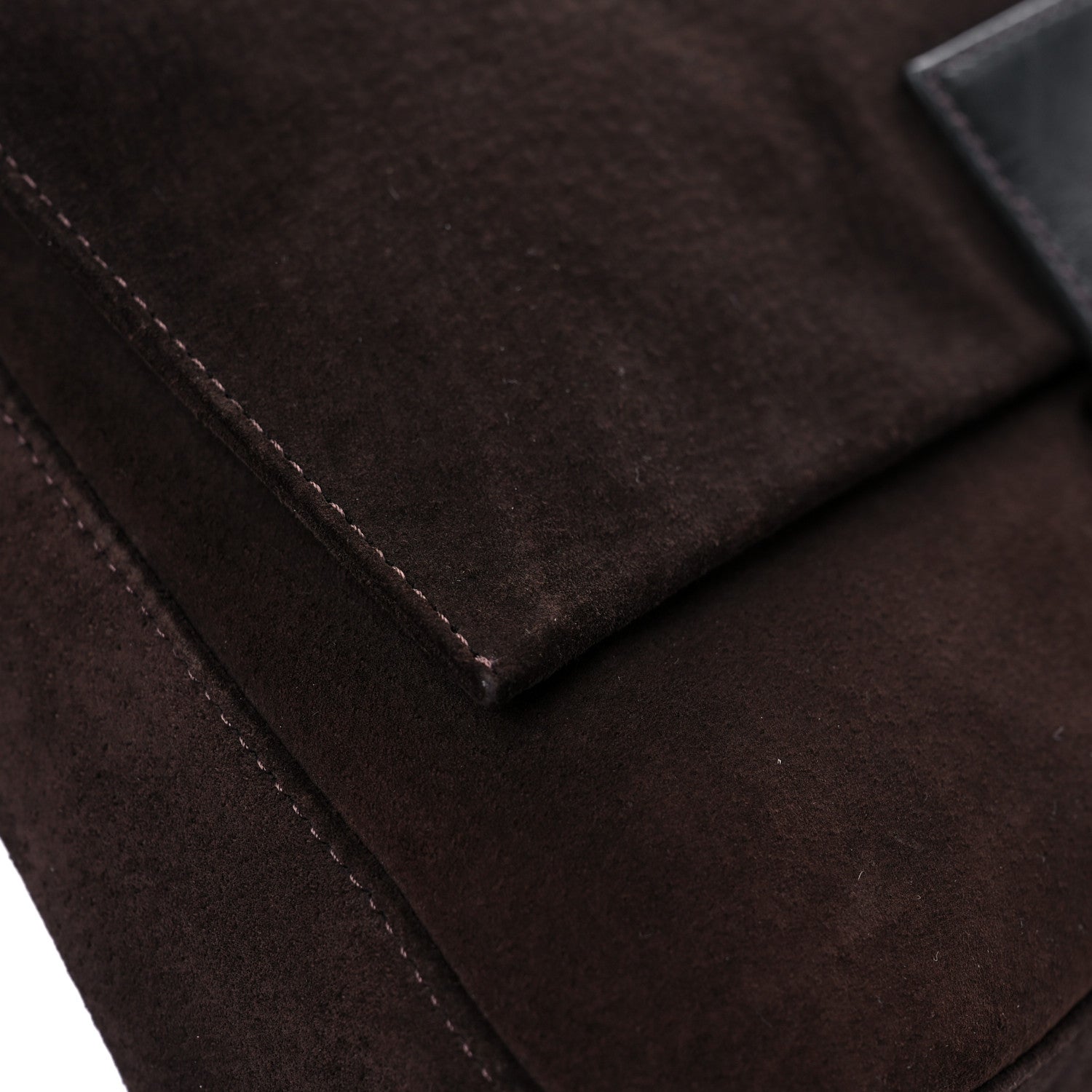 Fendi Suede Calfskin Mama Baguette Brown 12 of 14