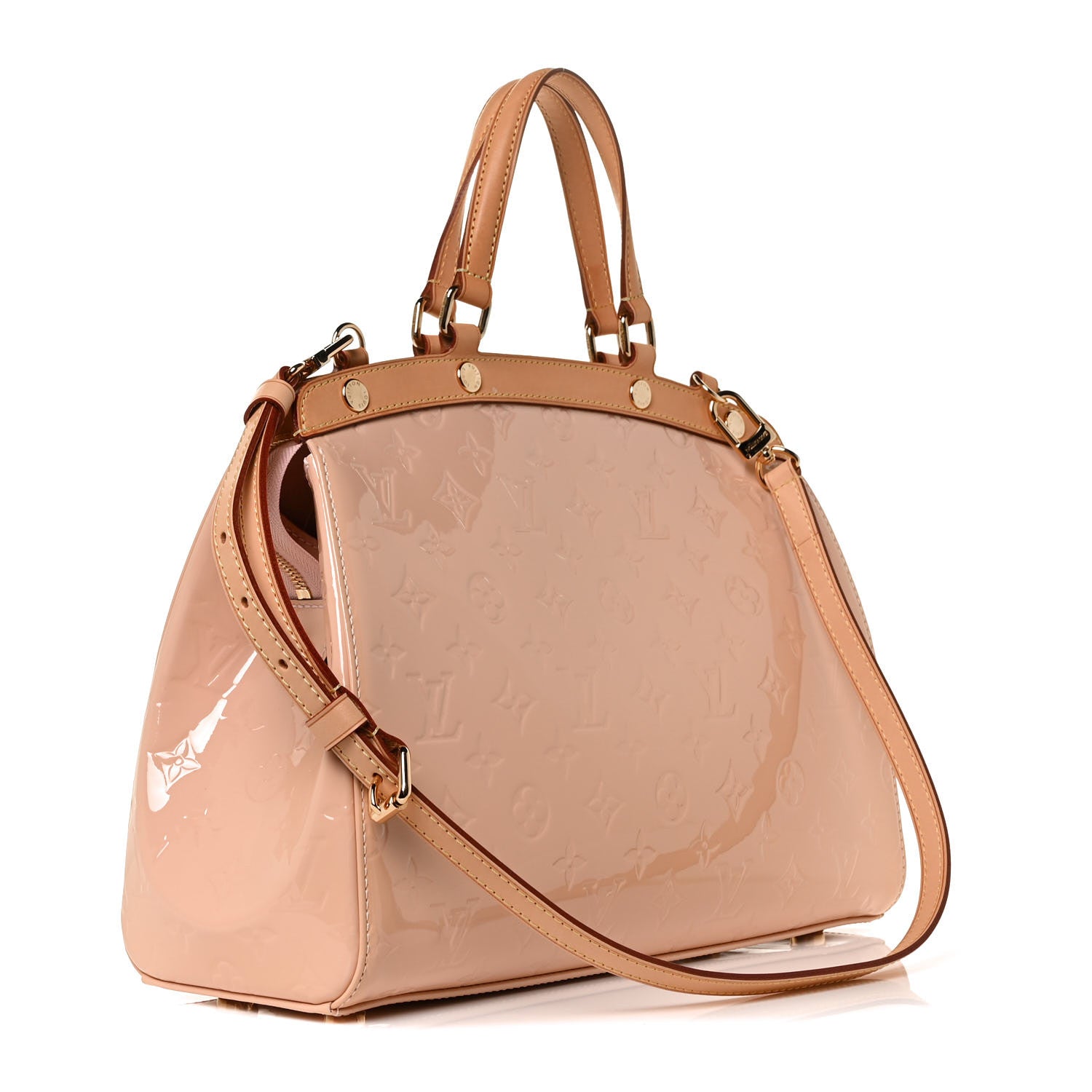 Louis Vuitton Vernis Brea GM Rose Angelique 3 of 8