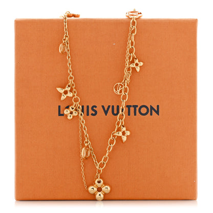 Louis Vuitton Metal Blooming Supple Necklace Gold 6 of 6