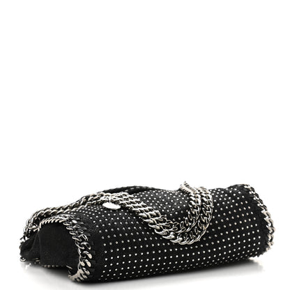Stella McCartney Shaggy Deer All Over Studs Mini Falabella Tote Black 4 of 10