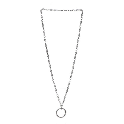 Gucci Sterling Silver Garden Ouroboros Snake Pendant Necklace 3 of 6