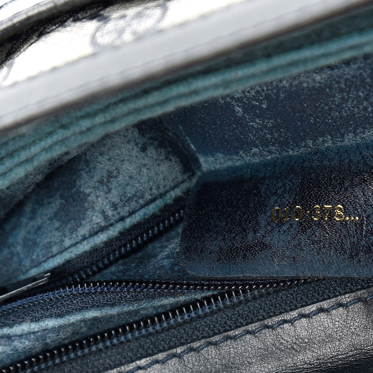 Gucci GG Plus Monogram Canvas Web Shoulder Bag Blue 9 of 14
