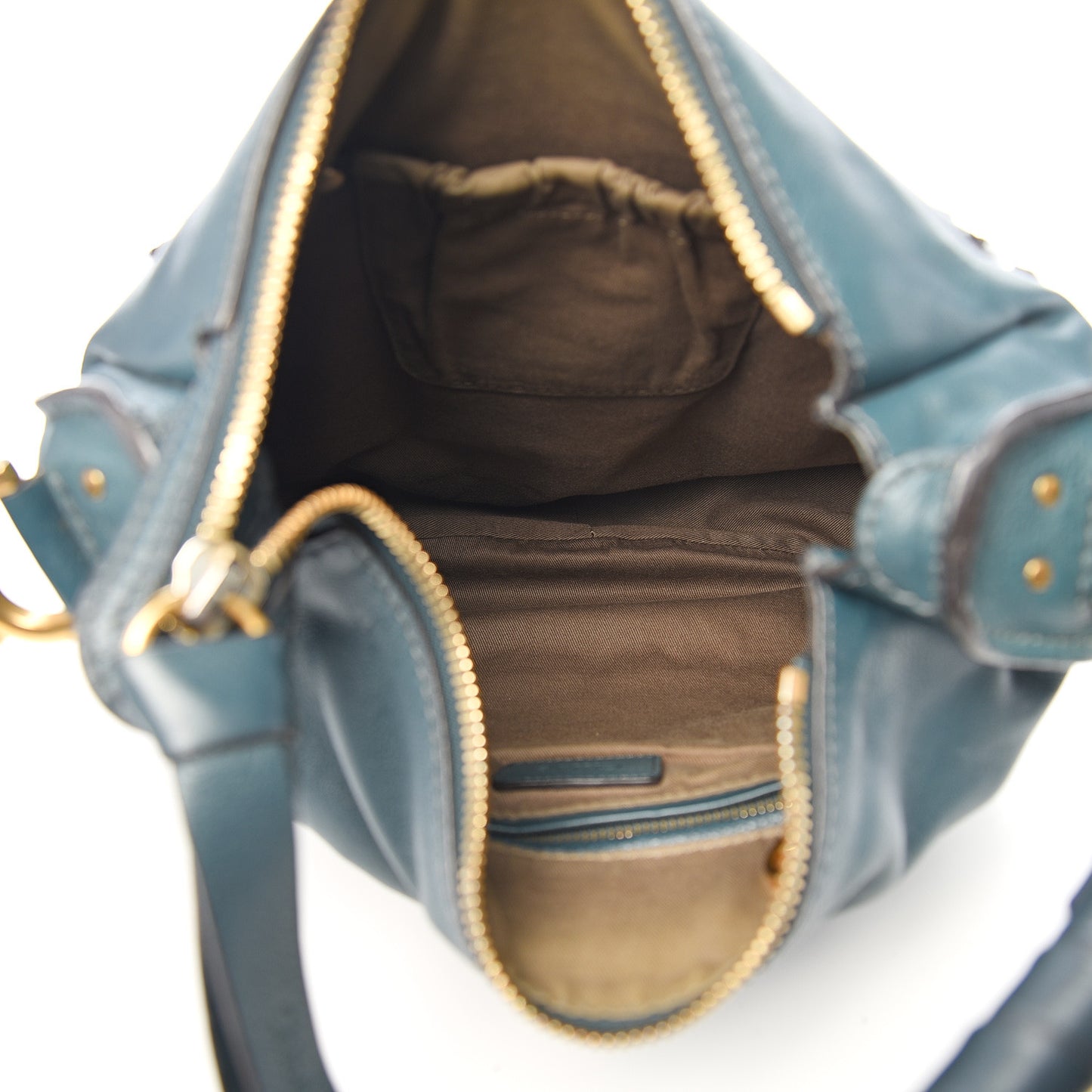 Calfskin Medium Marcie Hobo Teal