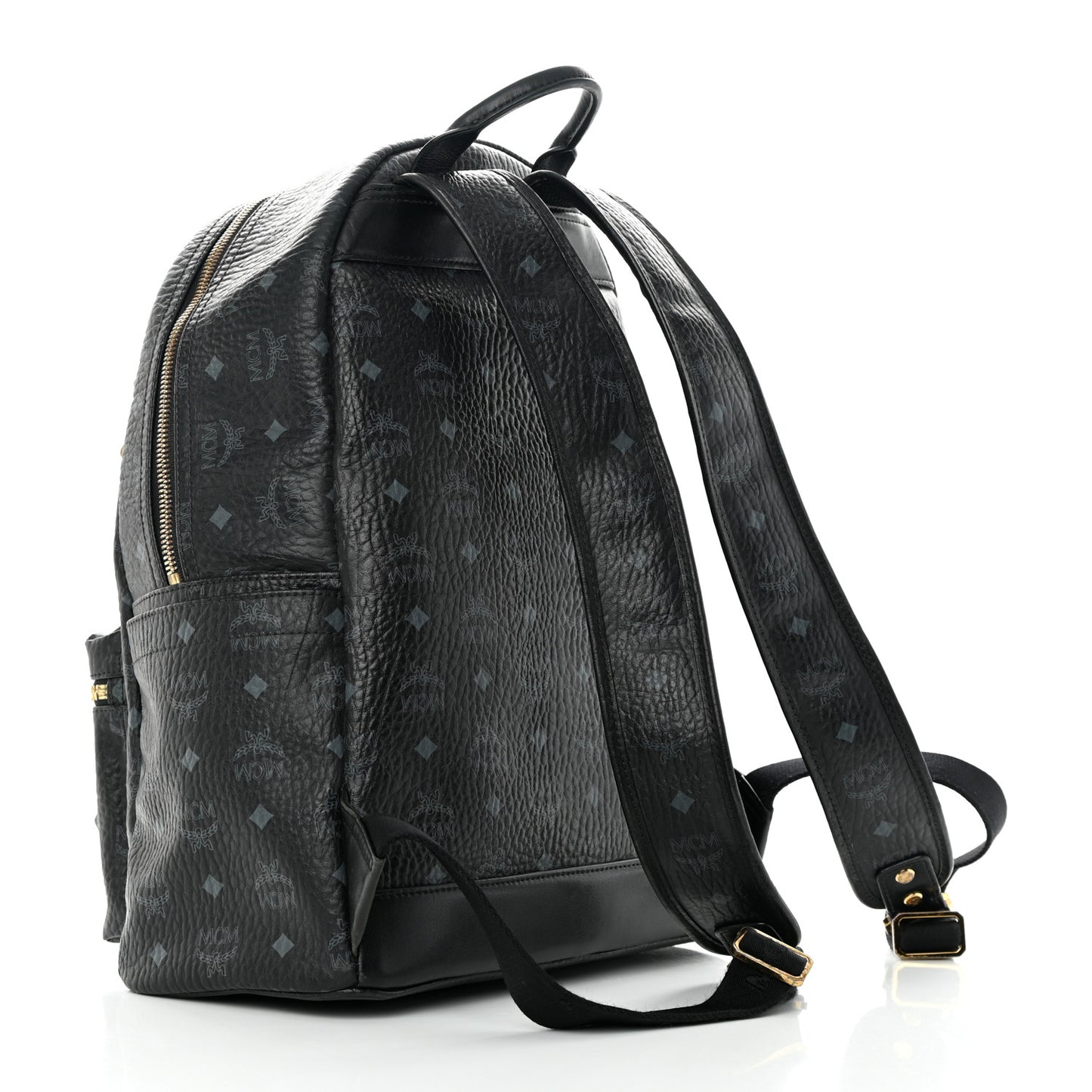 Visetos Studded Medium Stark M Backpack Black