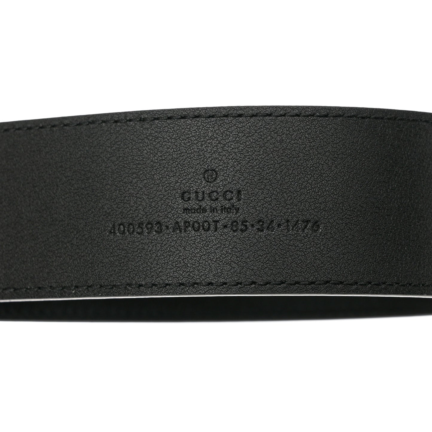 Calfskin Double G 40mm Belt 85 34 Black