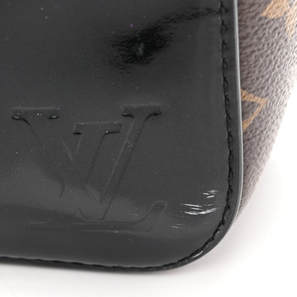 Louis Vuitton Patent Calfskin Monogram Cherrywood BB Black 10 of 13