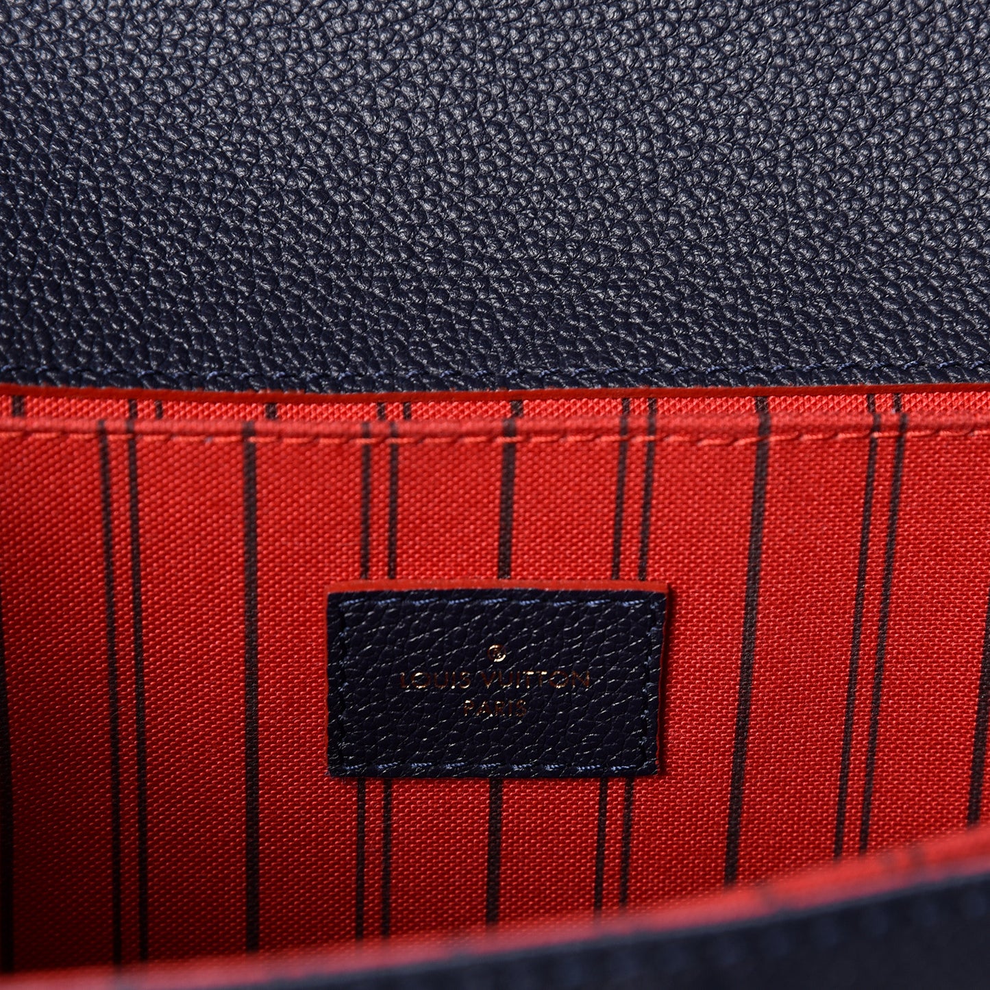 Empreinte Pochette Metis Marine Rouge