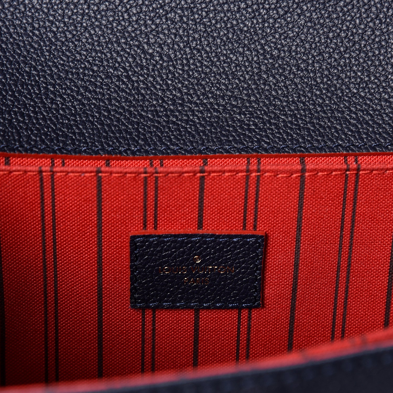Louis Vuitton Empreinte Pochette Metis Marine Rouge 7 of 9