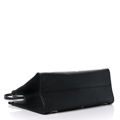 Louis Vuitton Empreinte Monogram Giant Onthego MM Black Beige 4 of 9