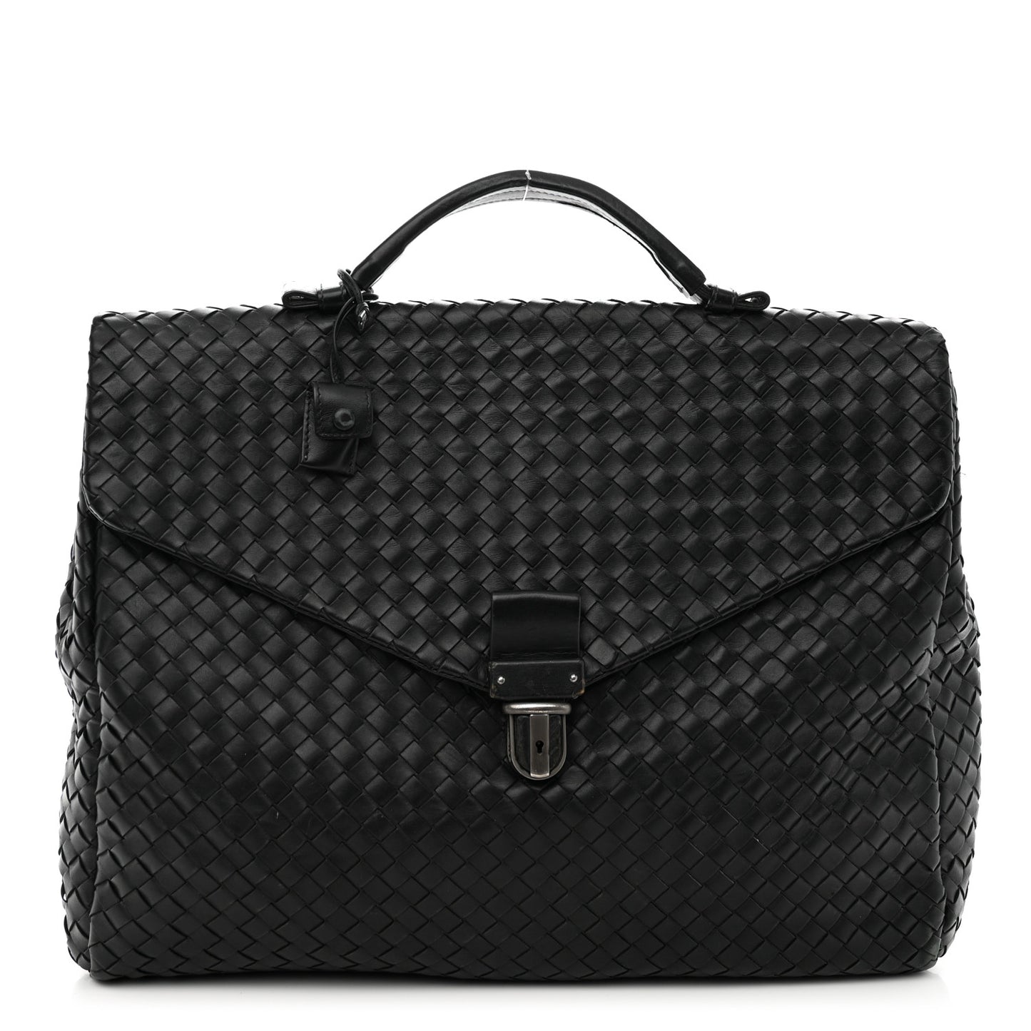 Intrecciato VN Briefcase Black