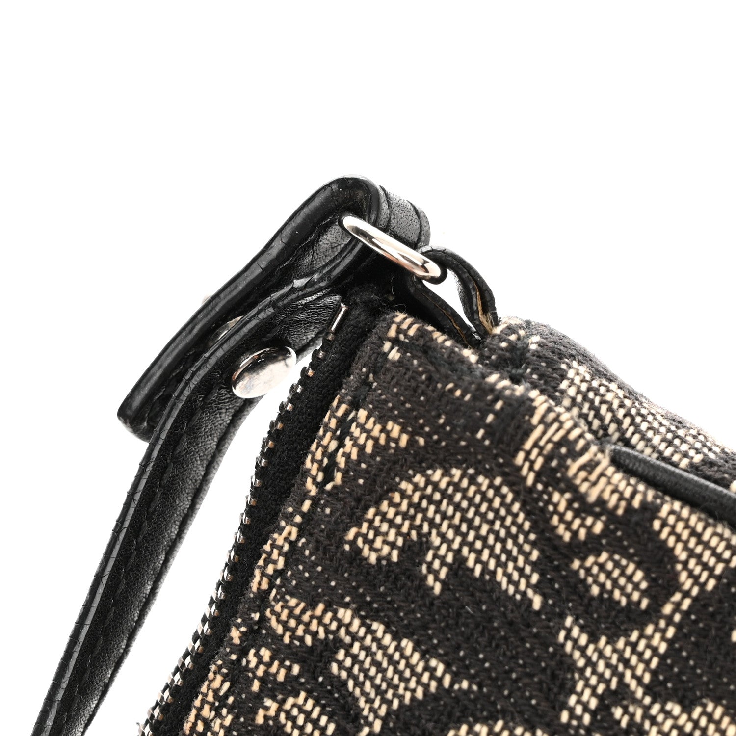 Christian Dior Monogram Mini Saddle Pochette Black 13 of 13