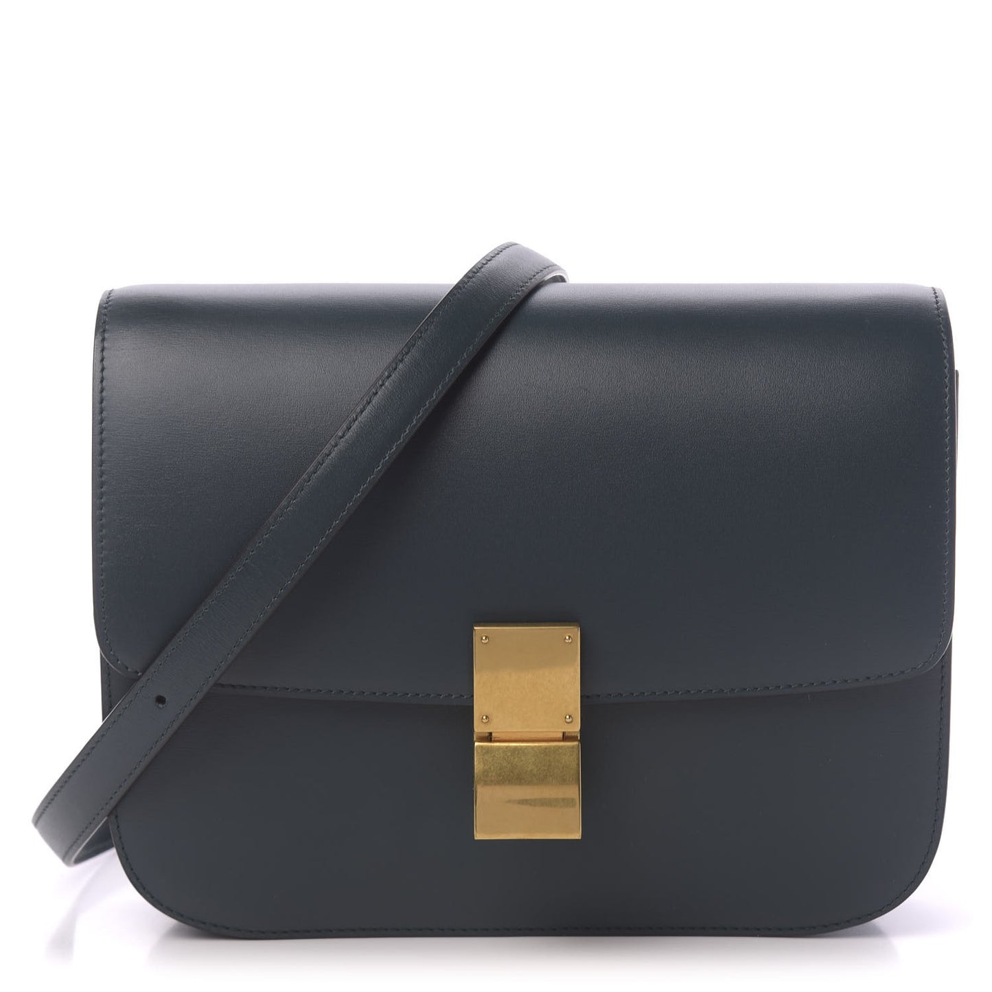 Box Calfskin Classic Box Medium Flap Bag Amazone