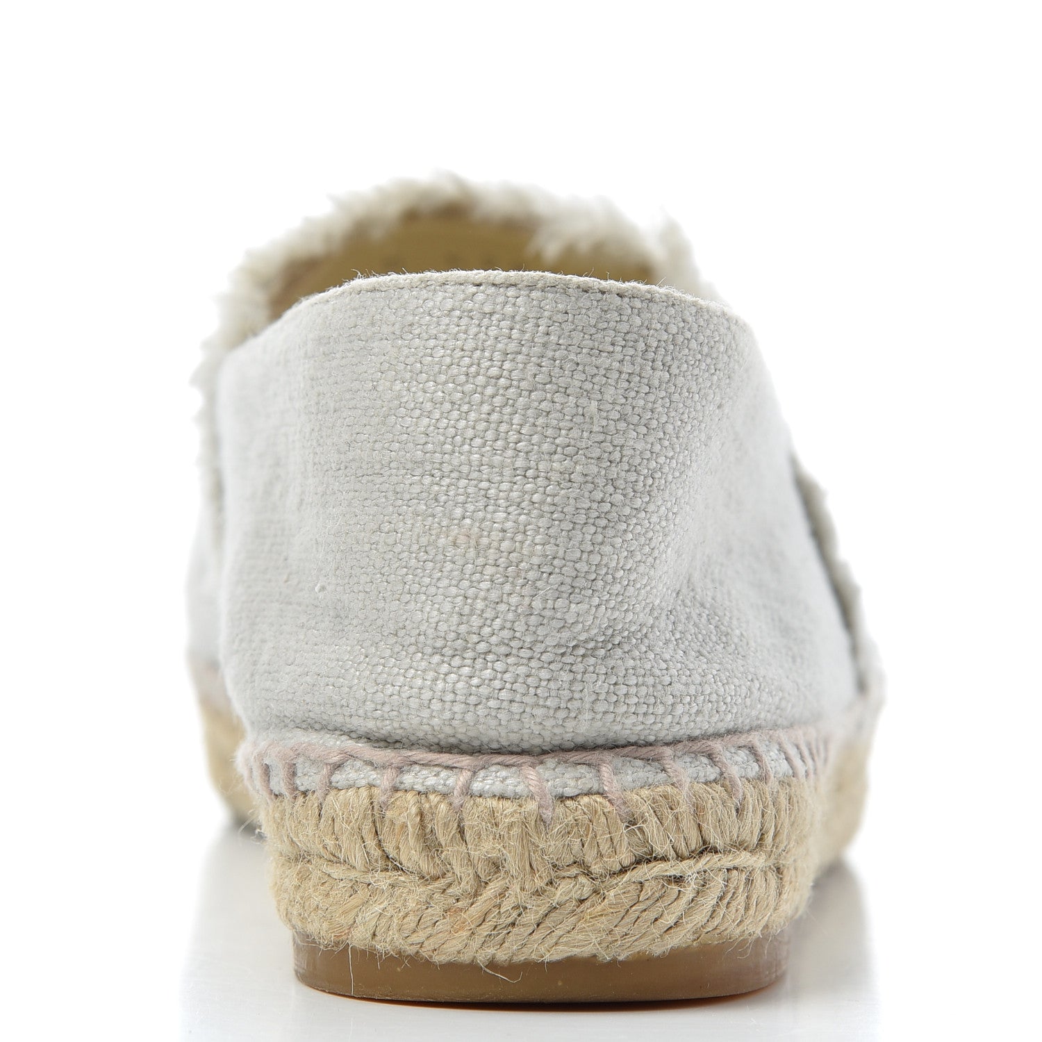 Chanel Linen CC Espadrilles 39 Beige Black 15 of 23