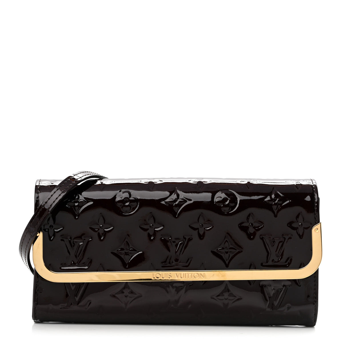 Louis Vuitton Vernis Rossmore MM Amarante 1 of 10