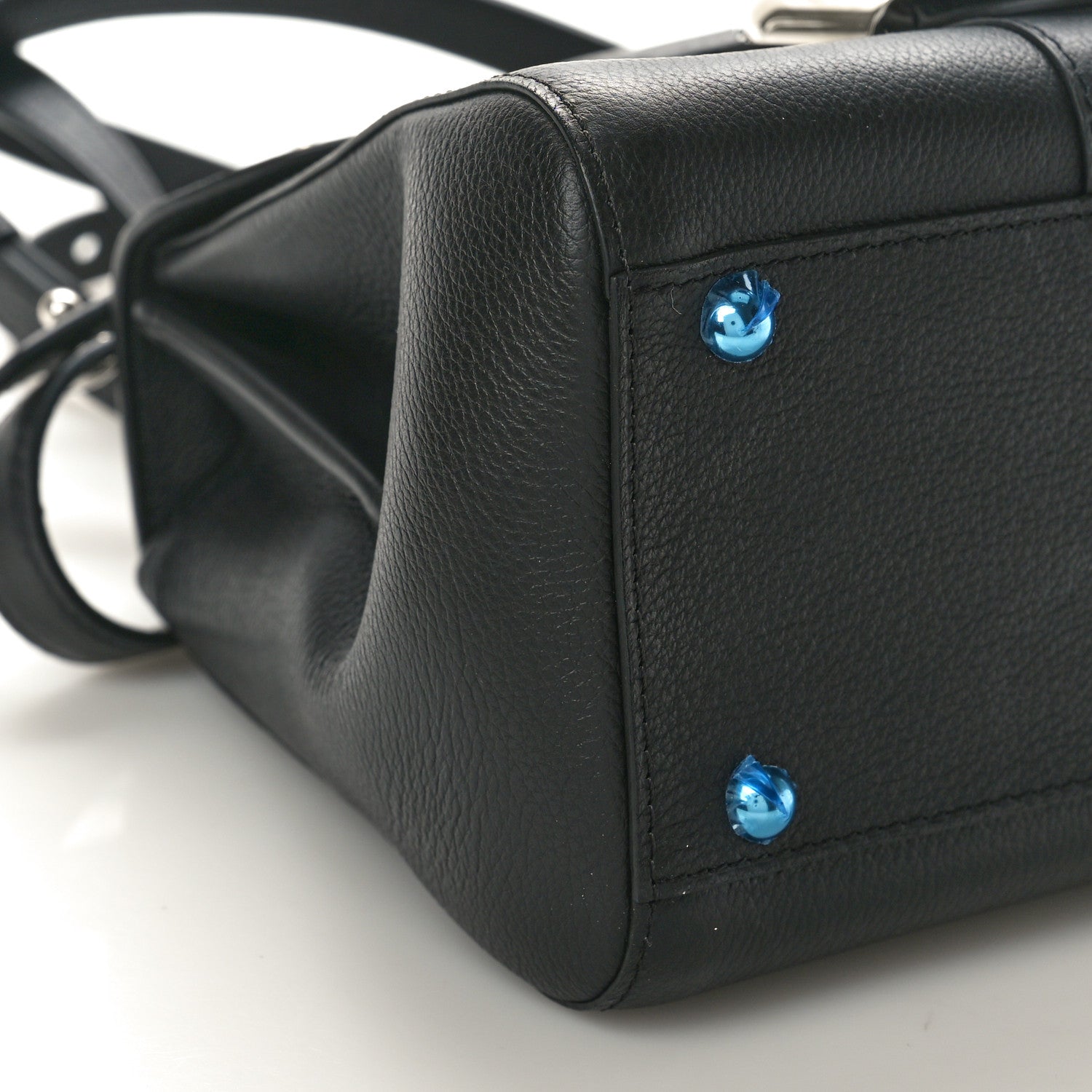 Delvaux Grained Rodeo Calfskin Mini Brillant Black 9 of 10