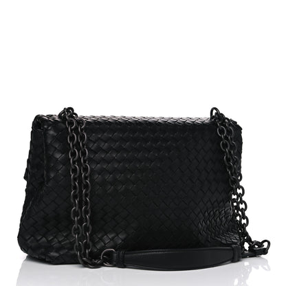 Bottega Veneta Nappa Intrecciato Large Olimpia Bag Black 2 of 4