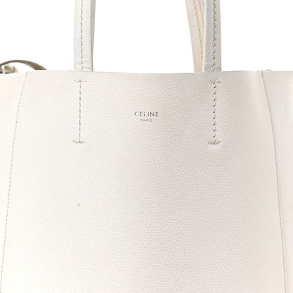 Celine Grained Calfskin Small Vertical Cabas Cream 8 of 13