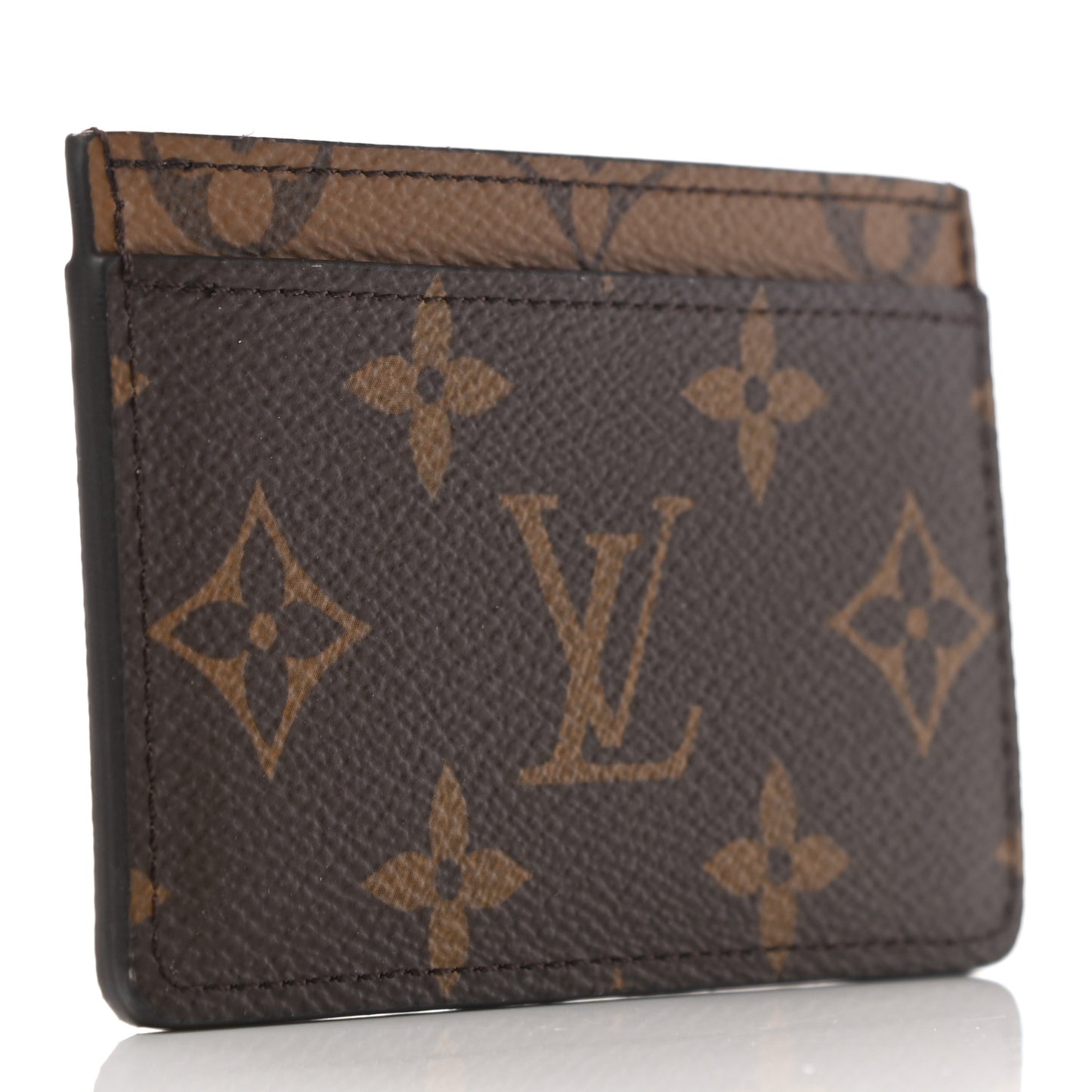 Reverse Monogram Card Holder