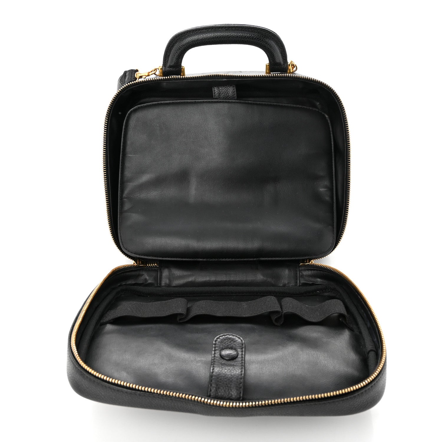 Chanel Caviar Timeless CC Vanity Case Black 7 of 13