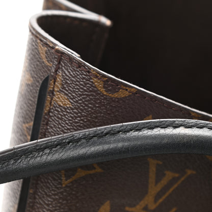 Louis Vuitton Calfskin Monogram Kimono Tote Black 13 of 23