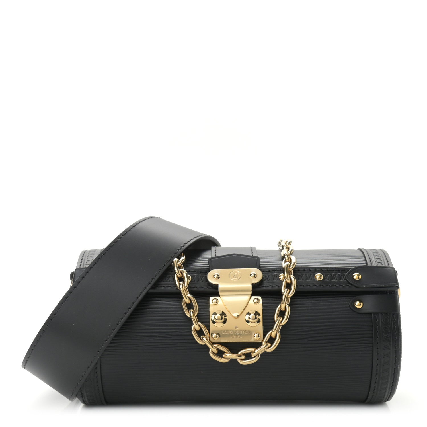 Louis Vuitton Epi Papillon Trunk Black 1 of 9