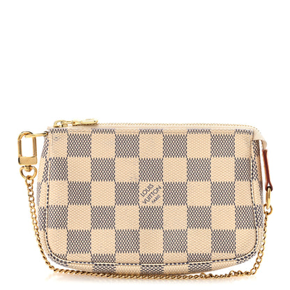Louis Vuitton Damier Azur Mini Pochette Accessories 1 of 8