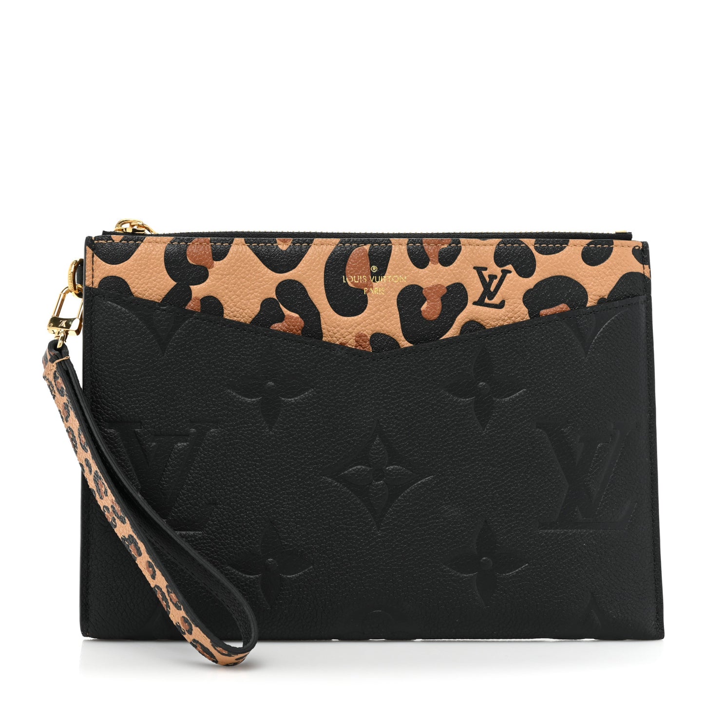 Empreinte Monogram Giant Wild at Heart Pochette Melanie MM Black