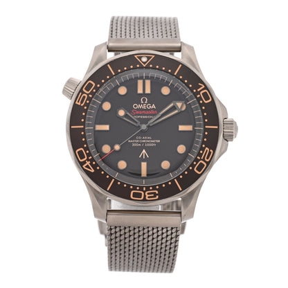 Omega Titanium 42mm Seamaster Diver 300M 007 Automatic Watch Black 210.90.42.20.01.001 1 of 5