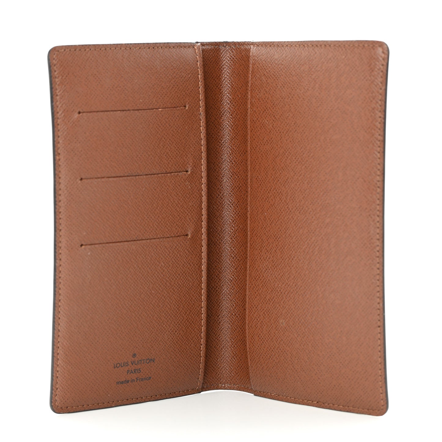 Monogram Checkbook Holder Case Wallet