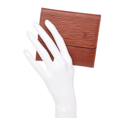 Louis Vuitton Epi Elise Wallet Kenyan Fawn 2 of 7