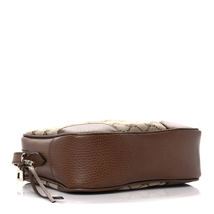 Gucci Monogram Mini Bree Messenger Bag Beige Tabacco 5 of 11