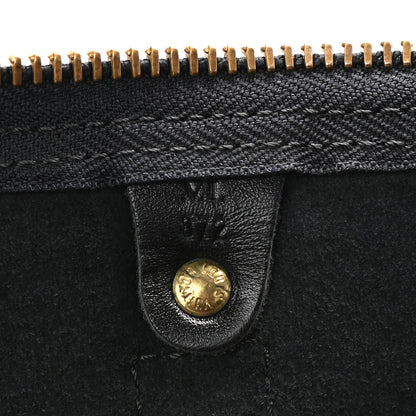 Louis Vuitton Epi Keepall 50 Black 6 of 8