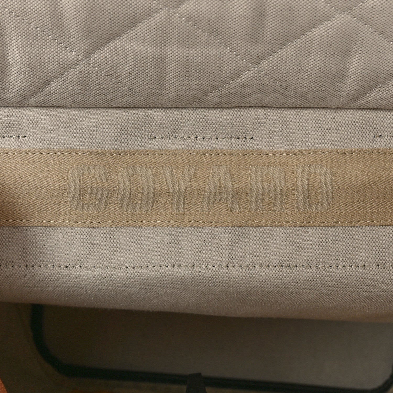 Goyard Goyardine Calfskin Alpin MM Backpack Black 6 of 12