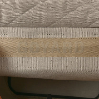 Goyard Goyardine Calfskin Alpin MM Backpack Black 6 of 12