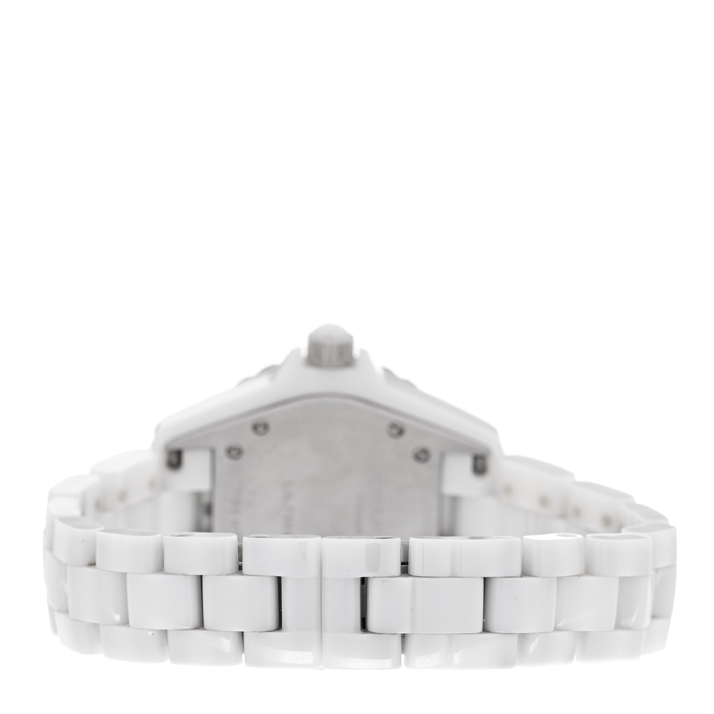 Stainless Steel Ceramic 33mm J12 Quartz Watch White