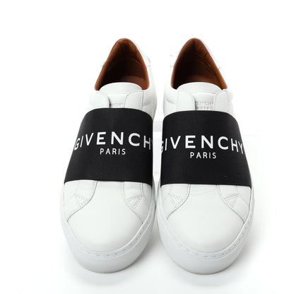Givenchy Calfskin Band Logo Womens Urban Street Sneakers 36 White Black 6 of 12