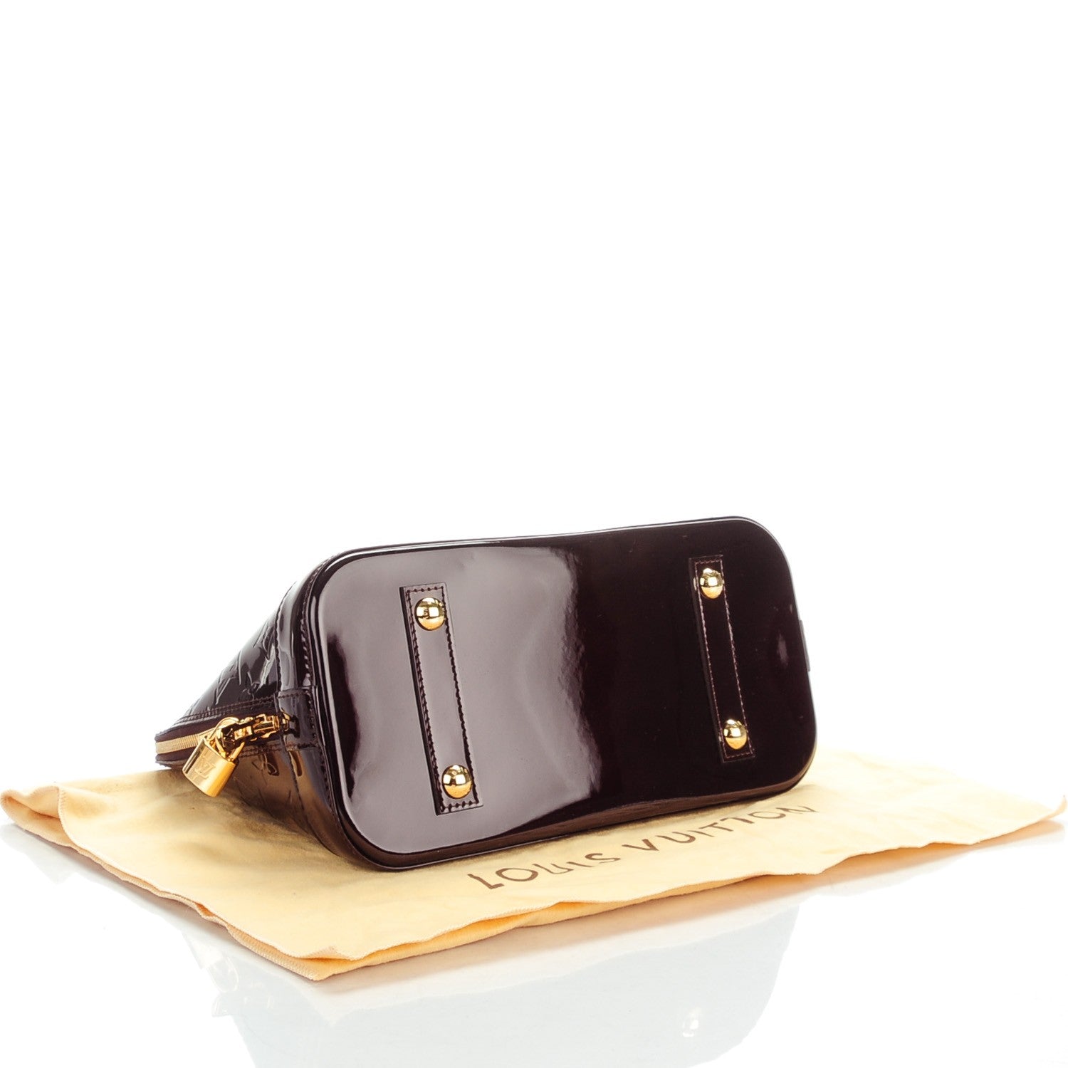 Louis Vuitton Vernis Alma PM Amarante 4 of 7